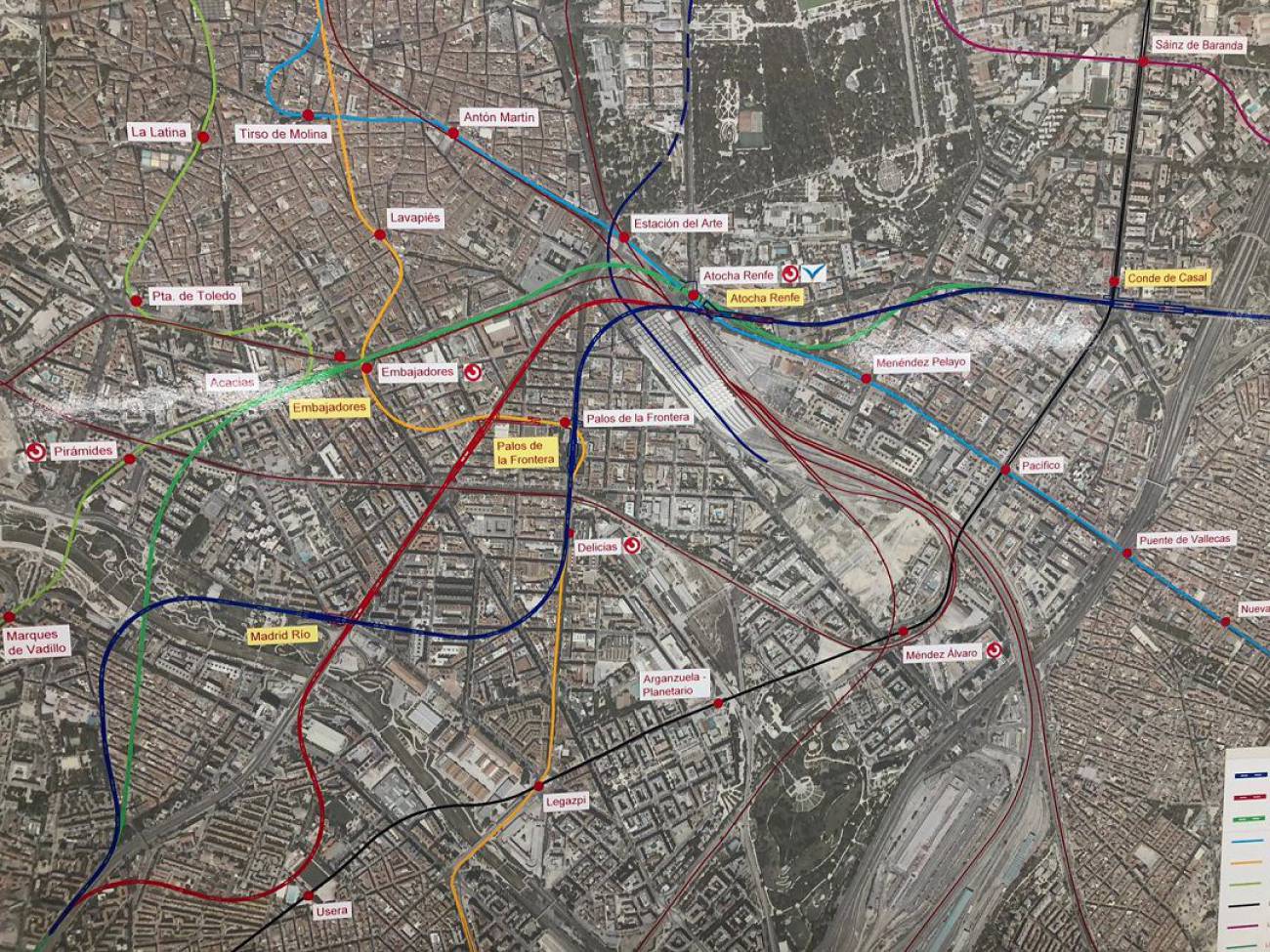 Madrid Río tendrá una parada de metro de la línea 11